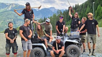 Blick hinter die Kulissen Bikepark Serfaus-Fiss-Ladis Blogartikel Andi Marth | © Serfaus-Fiss-Ladis Marketing GmbH