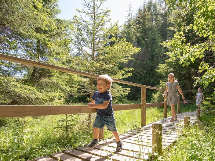 Wodepark Wandern in Ladis Wodeturm Familienregion Serfaus-Fiss-Ladis in Tirol | © Serfaus-Fiss-Ladis Marketing GmbH | Andreas Kirschner