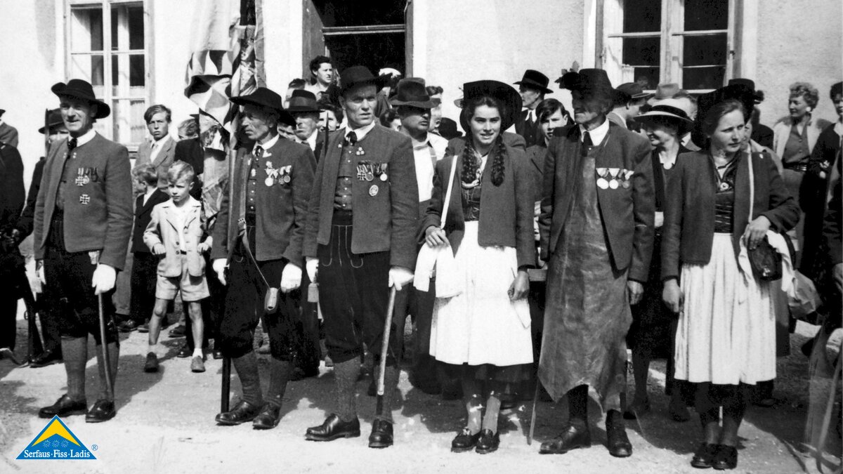 Vereine Tirol Schützenkompanie Ladis altes Foto Familienregion Serfaus-Fiss-Ladis in Tirol | © Gemeinde Ladis