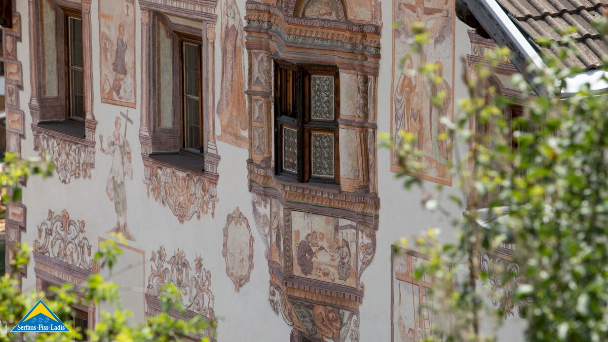 Denkmalgeschützte Häuser in der Familienregion Serfaus-Fiss-Ladis in Tirol | © Serfaus-Fiss-Ladis Marketing GmbH | Andreas Kirschner