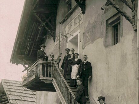 Gasthof Rose in Ladis alte Fotografie Blog Serfaus-Fiss-Ladis in Tirol | © Patscheider Günther
