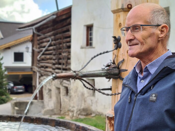 Dorfführung in Fiss mit Siegfried Krismer Familienregion Serfaus-Fiss-Ladis in Tirol | © Serfaus-Fiss-Ladis Marketing GmbH