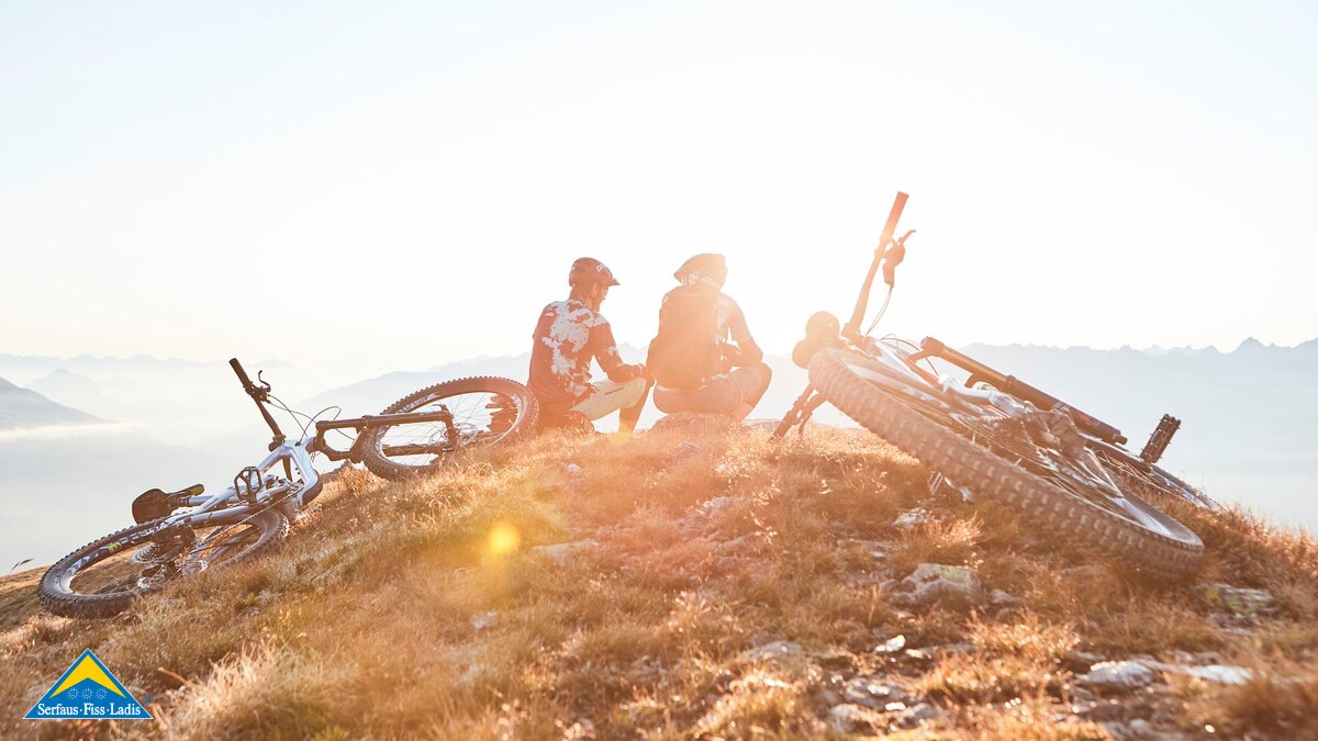 Singletrail fahren Almtrail Biken in Serfaus-Fiss-Ladis in Tirol | © Serfaus-Fiss-Ladis Marketing GmbH | christianwaldegger.com
