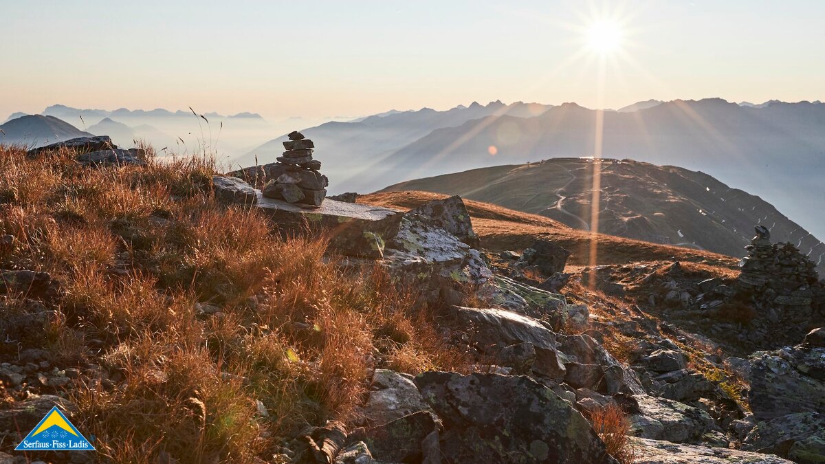 Singletrails in Serfaus-Fiss-Ladis in Tirol Almtrail Morgenstimmung | © Sefaus-Fiss-Ladis Marketing GmbH | christianwaldegger.com