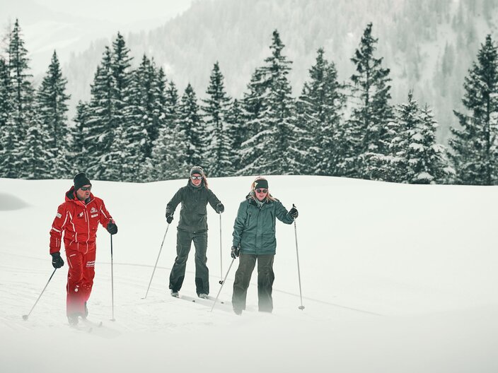 Privater Skikurs Skischule Serfaus Skilehrer Gregor Tschuggmall Familienregion Serfaus-Fiss-Ladis in Tirol | © Skischule Serfaus