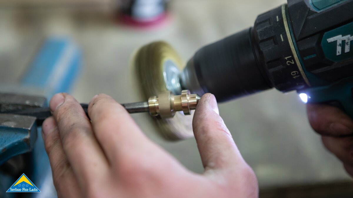 Nukleator eines Schneeerzeugers schleifen Beschneier Wintersportregion Serfaus-Fiss-Ladis in Tirol | © Seilbahn Komperdell GmbH | Andreas Kirschner