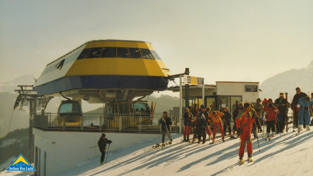 Zusammenschluss Serfaus-Fiss-Ladis in Tirol Bau Sunlinerbahn | © Seilbahn Komperdell GmbH