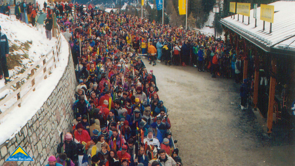 Gratis Skitag im Jahr des Zusammenschlusses der Skigebiete Serfaus und Fiss-Ladis in Tirol | © Seilbahn Komperdell GmbH