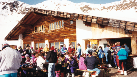Ansicht der alten Skihütte Masner im Skigebiet Serfaus | © Seilbahn Komperdell GmbH