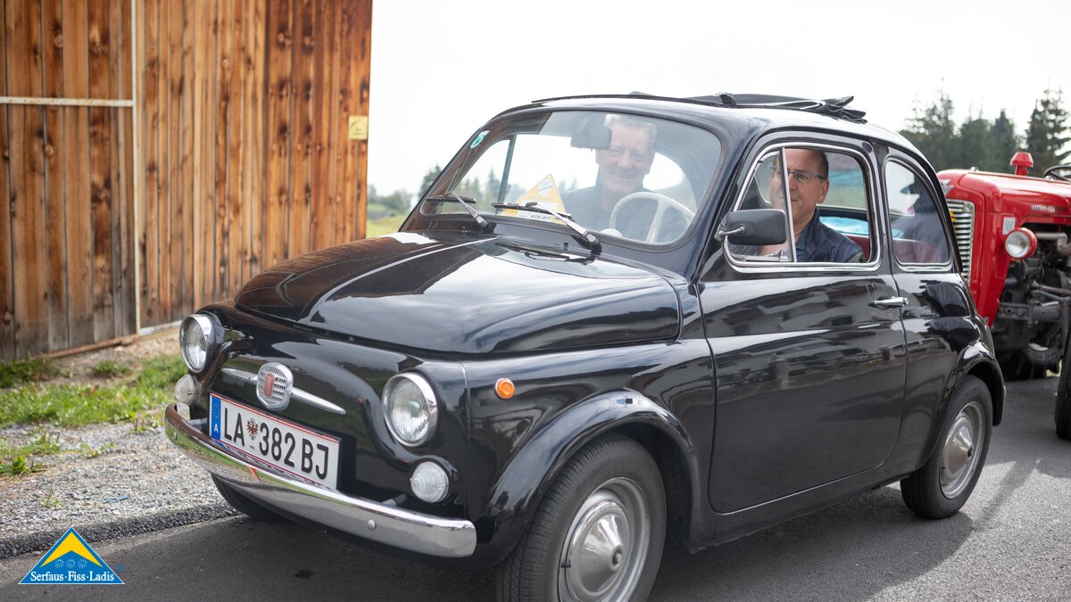 Dorfunde in Serfaus-Fiss-Ladis beim Traktoren- und Oldtimertreffen in SFL | © Serfaus-Fiss-Ladis Marketing GmbH | Andreas Kirschner