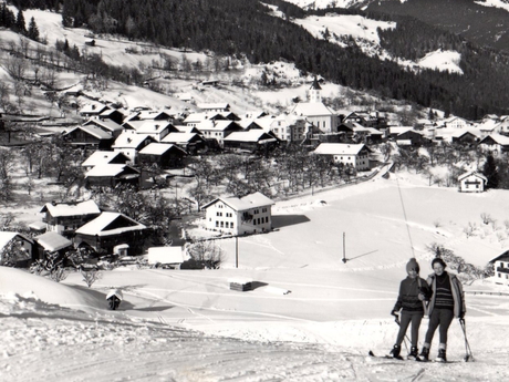 Ein Skilift in Ladis vor einigen Jahren | © Bergbahnen Fiss-Ladis 