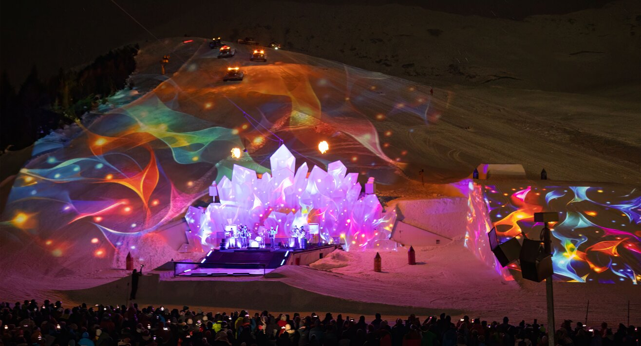 Die Adventure Night Serfaus ist eine abendliche Skishow in Serfaus-Fiss-Ladis Tirol Österreich | © Serfaus-Fiss-Ladis Marketing GmbH | Andreas Kirschner