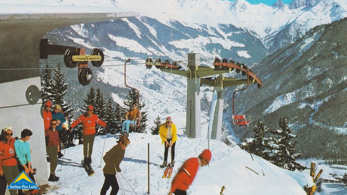 Wintergäste neben Sessellift in Obladis Blog Serfaus-Fiss-Ladis Tirol | © Gemeinde Ladis