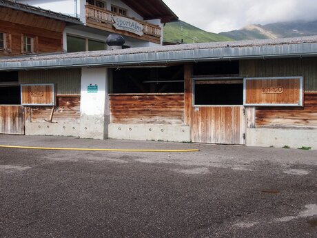 Der Stall auf der Komperdell Alpe in Serfaus in Tirol | © Serfaus Fiss Ladis