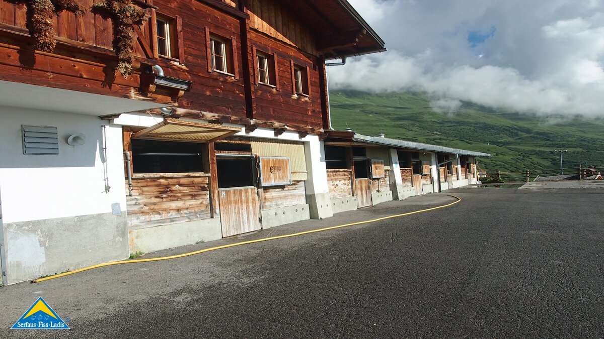 Der Stall auf der Komperdell Alpe in Serfaus in Tirol | © Serfaus Fiss Ladis