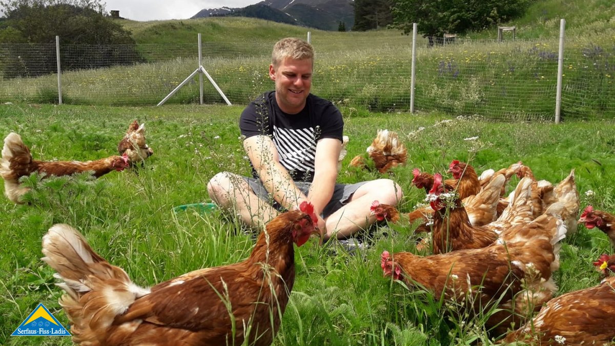Florian Plangger Landwirtwirtschaftliche Produkte Hofladen Fisser Goggala Blog Familienregion Serfaus-Fiss-Ladis in Tirol | © Fisser Goggala