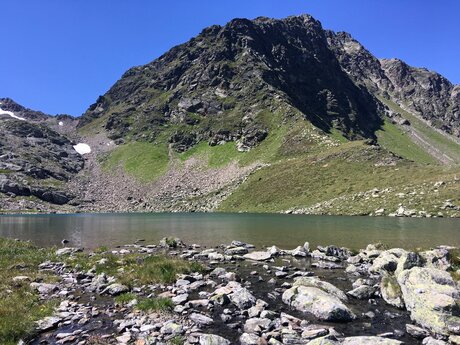 Der Untere Spinnsee in Serfaus-Fiss-Ladis in Österreich | © Serfaus-Fiss-Ladis