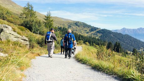 Schmankerl-Wanderung mit Mike in Serfaus-Fiss-Ladis in Tirol | © Serfaus-Fiss-Ladis