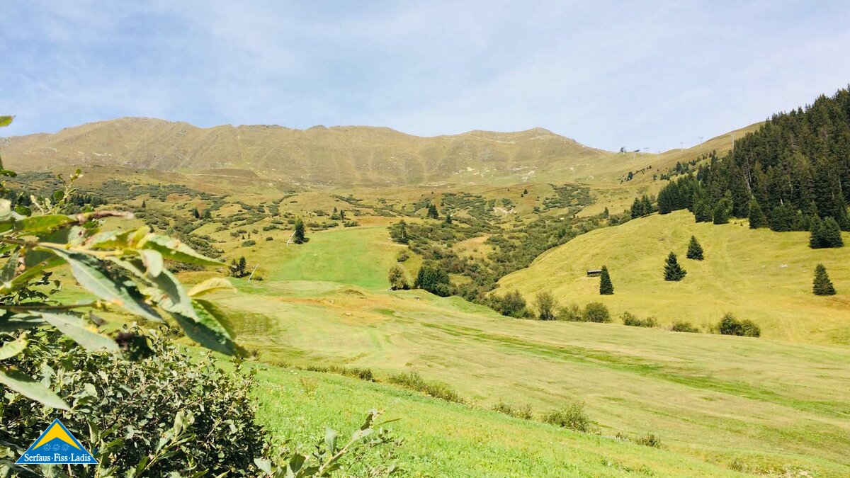 Wandern mit Ausblick in Serfaus Fiss Ladis in Tirol | © Serfaus-Fiss-Ladis
