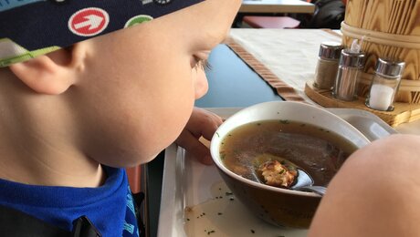 Suppenrestaurant an der Mittelstation Komperdell im Skigebiet Serfaus-Fiss-Ladis | © Serfaus-Fiss-Ladis