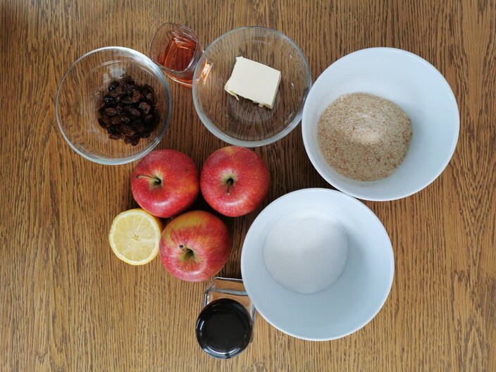 Zutaten für den Apfelstrudel | © Serfaus-Fiss-Ladis