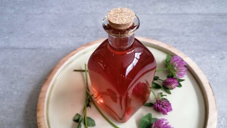 Das Rezept zum Rotkleesirup aus der Familienregion Serfaus-Fiss-Ladis in Tirol  ist einfach und schmeckt allen | © Serfaus-Fiss-Ladis