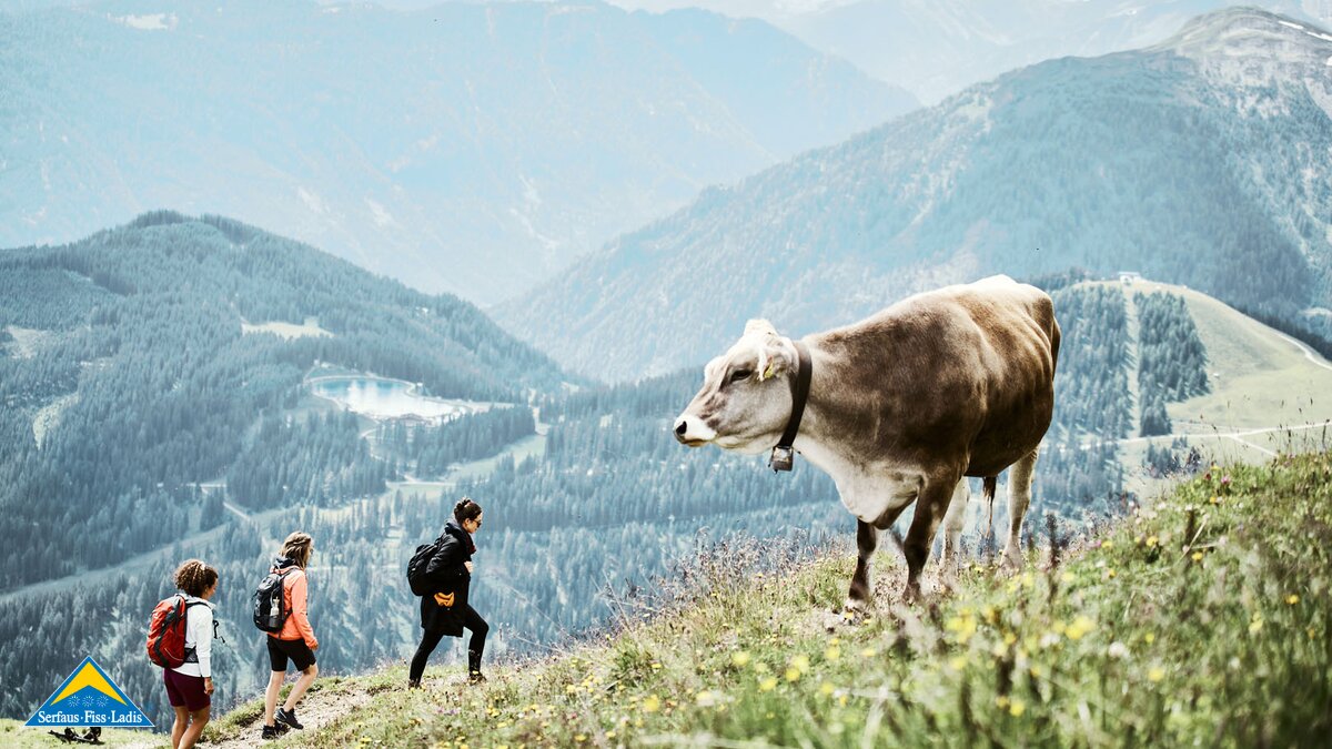 Blick auf den Högsee in der Familienregion Serfaus-Fiss-Ladis in Tirol | © christianwaldegger.com