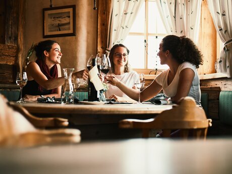 Bergrestaurant Lassida in der Genussregion Serfaus-F iss-Ladis in Tirol Kulinarik-Wanderung | © christianwaldegger.com