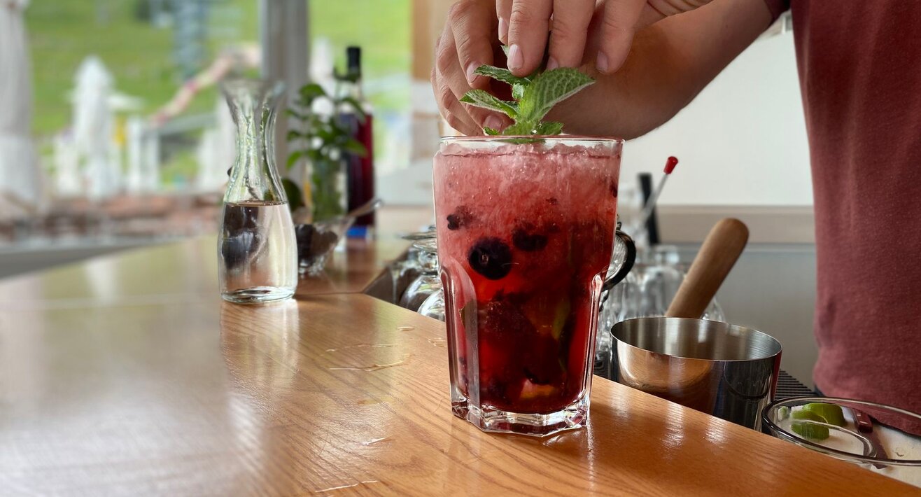 Waldbeer-Mojito Rezepttipp Serfaus-Fiss-Ladis Blog | © Serfaus-Fiss-Ladis
