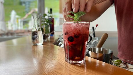 Waldbeer-Mojito Rezepttipp Serfaus-Fiss-Ladis Blog | © Serfaus-Fiss-Ladis