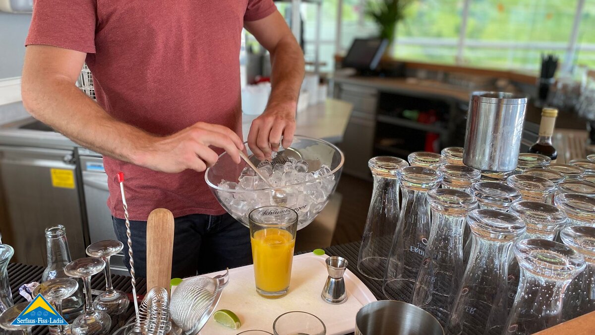 Sommercocktail für Kinder Rezepttipp aus der Familienregion Serfaus-Fiss-Ladis  | © Serfaus-Fiss-Ladis