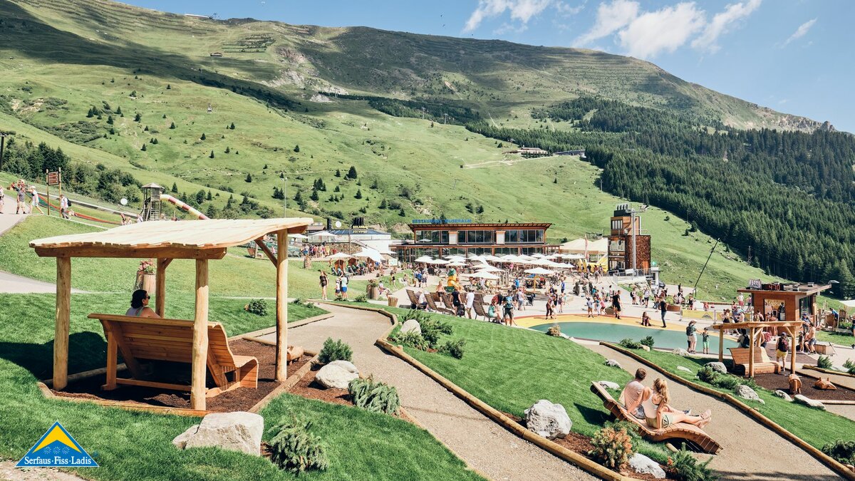 Sommer-Funpark Fiss in der Familienregion Serfaus-Fiss-Ladis in Tirol | © christianwaldegger.com