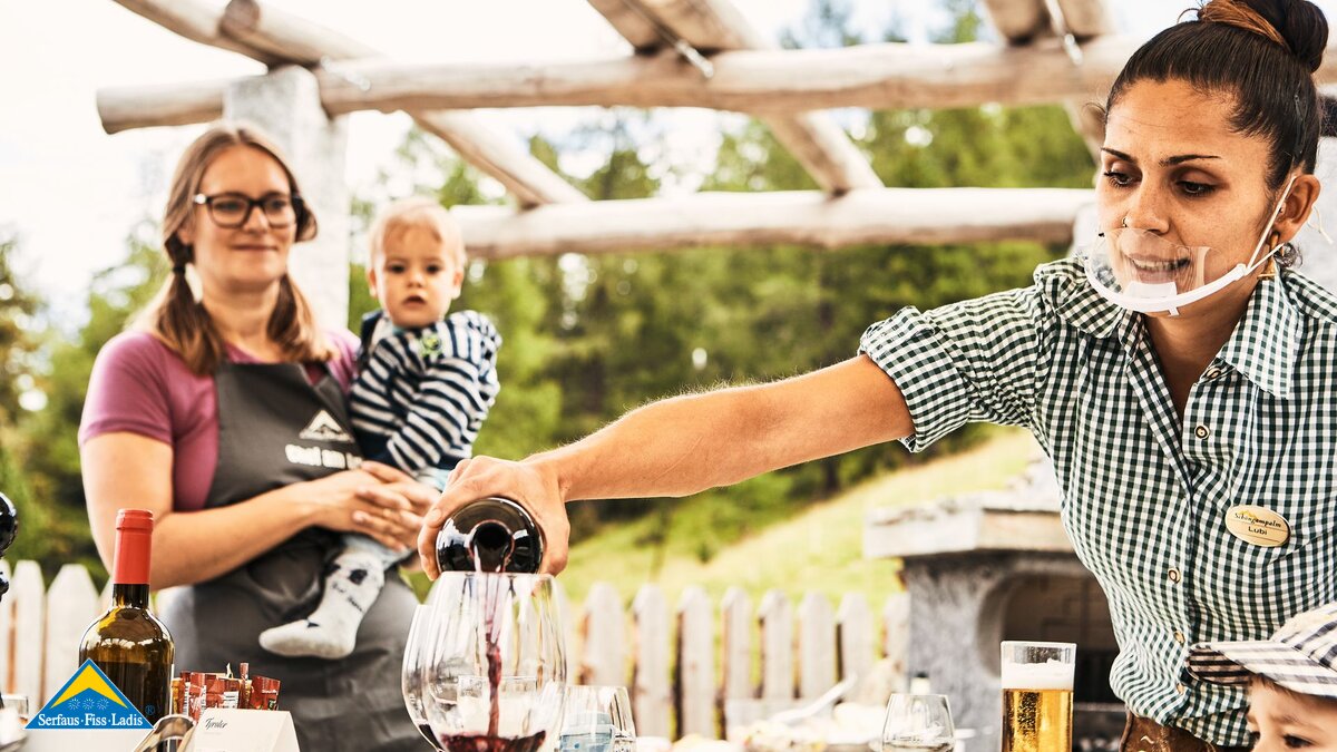 Vorbereitete Grillzutaten Grillstation Schöngampalm in der Familiendestination Serfaus-Fiss-Ladis | © christianwaldegger.com