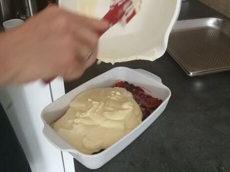 Süßer Auflauf mit Eier Rezept Philipp Familienregion Serfaus-Fiss-Ladis | © Serfaus-Fiss-Ladis