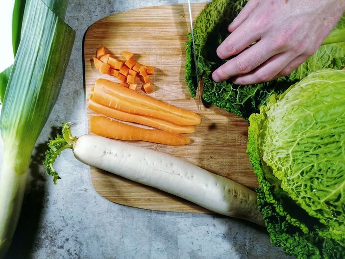 Rezeptidee mit Herbstgemüse im Blog Serfaus-Fiss-Ladis | © Serfaus-Fiss-Ladis