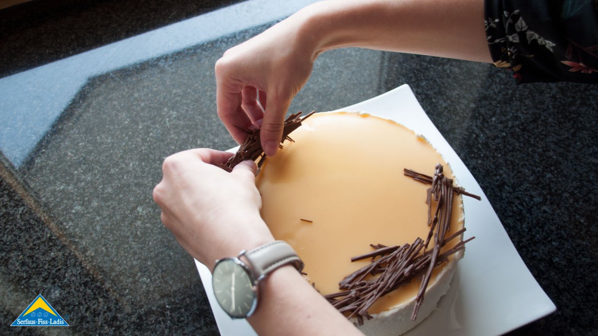 Konditorin Michaela Oestreich Fisser Bergbahnen eigene Konditorei selbstgemachte Kuchen Familienregion Serfaus-Fiss-Ladis in Tirol | © Serfaus-Fiss-Ladis Marketing GmbH