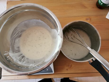 Kuchenrezept schnell Topfenmasse mit Gelatine angleichen Anleitung Blog Serfaus-Fiss-Ladis in Tirol | © Serfaus-Fiss-Ladis Marketing GmbH