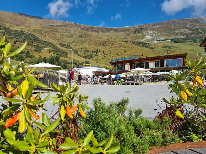 Bergrestaurants im Sommer in Serfaus-Fiss-Ladis in Tirol Möseralm Fisser Fun Park | © Serfaus-Fiss-Ladis Marketing GmbH