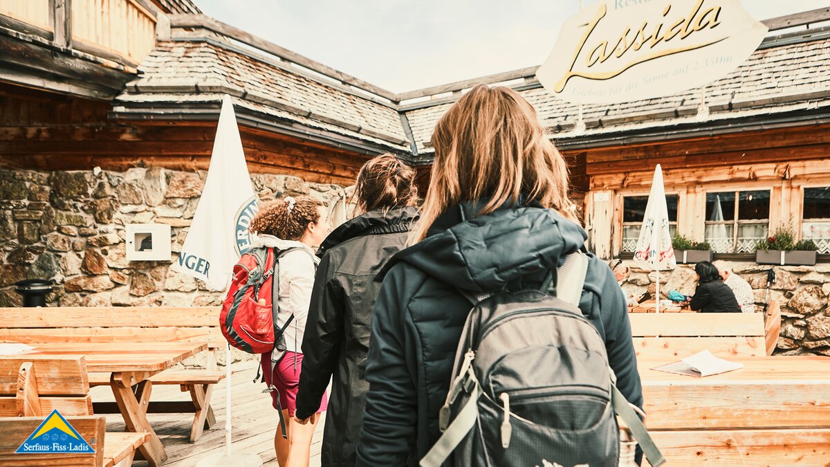 Bergrestaurant am Lazid Lassida Angebote im Genussherbst Wildes Wochenende Serfaus-Fiss-Ladis in Tirol | © Serfaus-Fiss-Ladis Marketing GmbH | christianwaldegger.com
