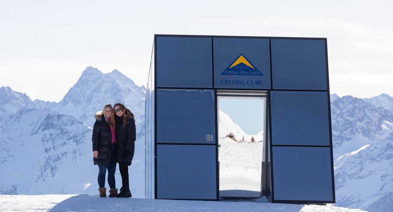 Auf 2.600 m liegt der Crystal Cube in Fiss.  | © Serfaus-Fiss-Ladis Marketing GmbH I Andreas Kirschner