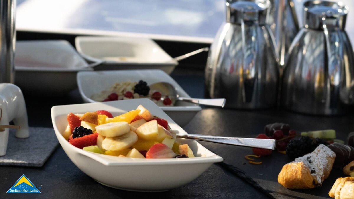 Das Sektfrühstück im Crystal Cube lässt keine Wünsche offen.  | © Serfaus-Fiss-Ladis Marketing GmbH I Andreas Kirschner