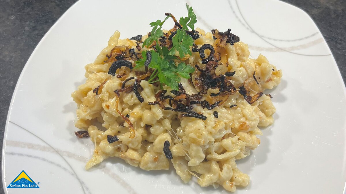 Kasspatzla Rezept aus Serfaus-Fiss-Ladis | © Serfaus-Fiss-Ladis Marketing GmbH