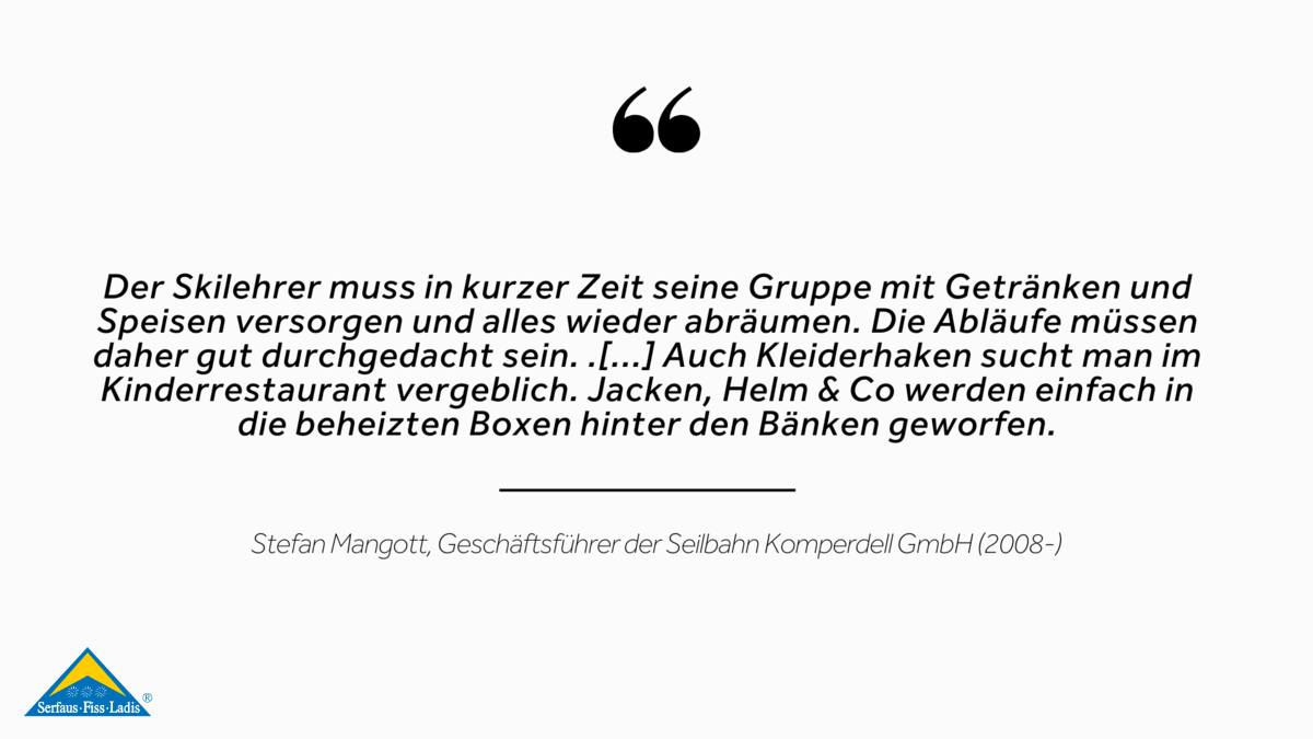 Stefan Mangott im Interview Blog Tirol Kinderrestaurant Starrest Serfaus-Fiss-Ladis | © Serfaus-Fiss-Ladis Marketing GmbH