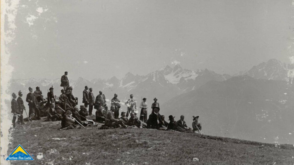 Das Wegenetz rund um das einstige Kurhotel in Obladis in der heutigen Familienregion Serfaus-Fiss-Ladis im Westen von Tirol war gut ausgebaut. | © Burgl 