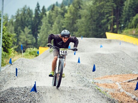 Das MTB-Festival Serfaus-Fiss-Ladis für Kinder und Jugendliche findet im Bikepark Serfaus-Fiss-Ladis in Tirol statt | © christianwaldegger.com