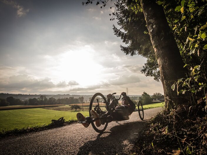 Handbike fahren Erfahrungsbericht Wolfgangn Timischl Seilbahn Komperdell in Serfaus Fiss Ladis Tirol Österreich | © Wolfgang Timischl
