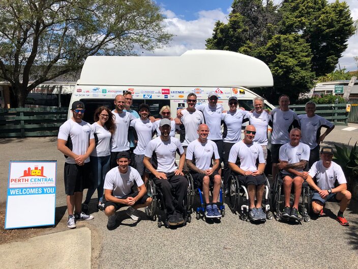 Weltrekordversuch mit dem Serfauser Wolfang Timischl Race Across Australia  | © Wolfgang Timischl