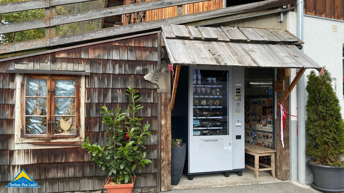 Im Regiomat gibt es Bauernhofprodukte vom Gasslbauer in der Familienregion Serfaus-Fiss-Ladis zu kaufen | © Serfaus-Fiss-Ladis