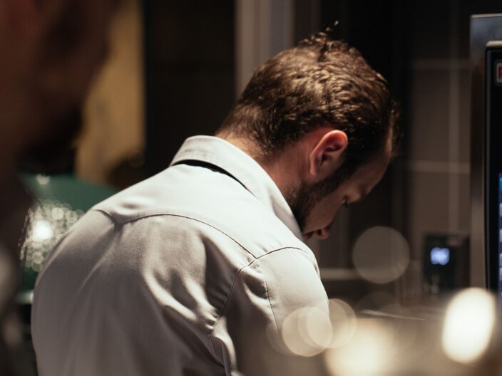 Haubenkoch Mathias Seidel ist Chefkoch im Schlosshotel Fiss | © Schlosshotel Fiss | Bureau Rabensteiner