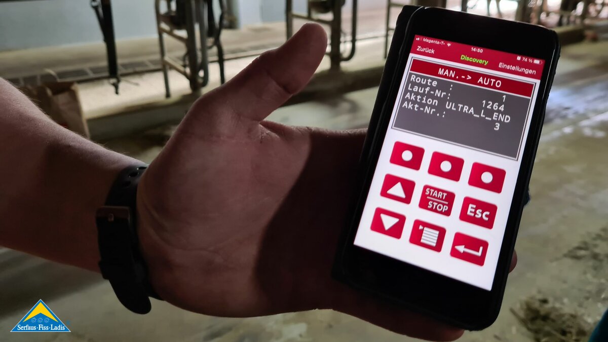 Belezzahof Bauernhof in Ladis modernster Stall in Tirol Ausmistroboter Steuerung per App Blog Serfaus-Fiss-Ladis | © Serfaus-Fiss-Ladis Marketing GmbH